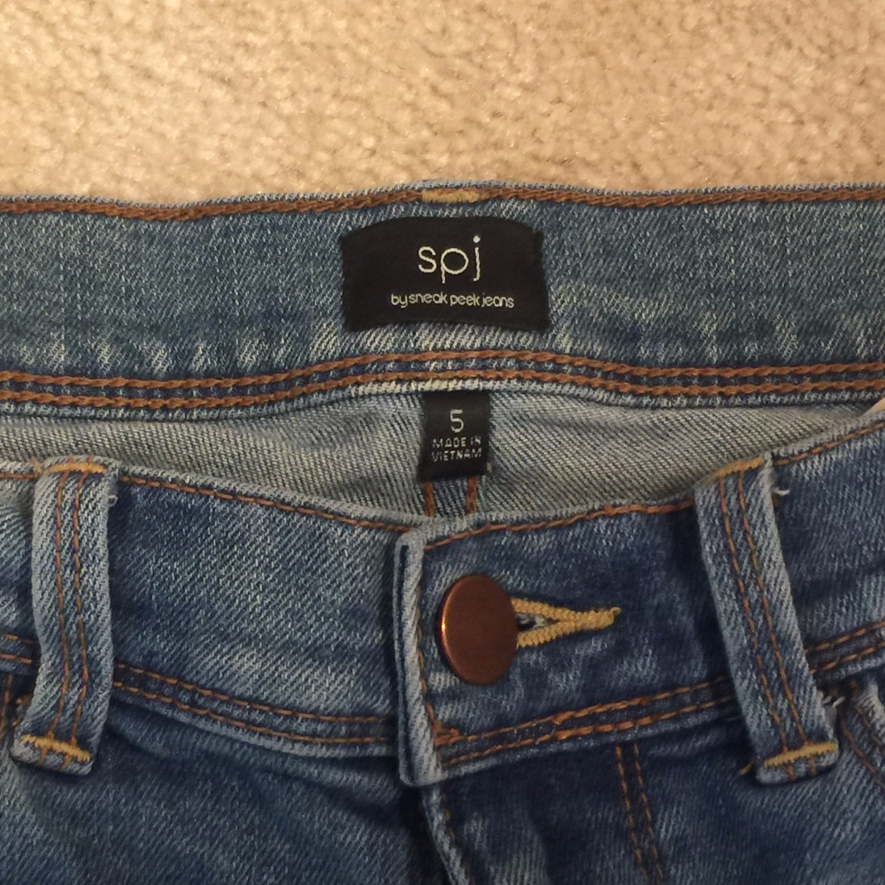 SPJ Ripped Skinny Jeans - Picture 4 of 5